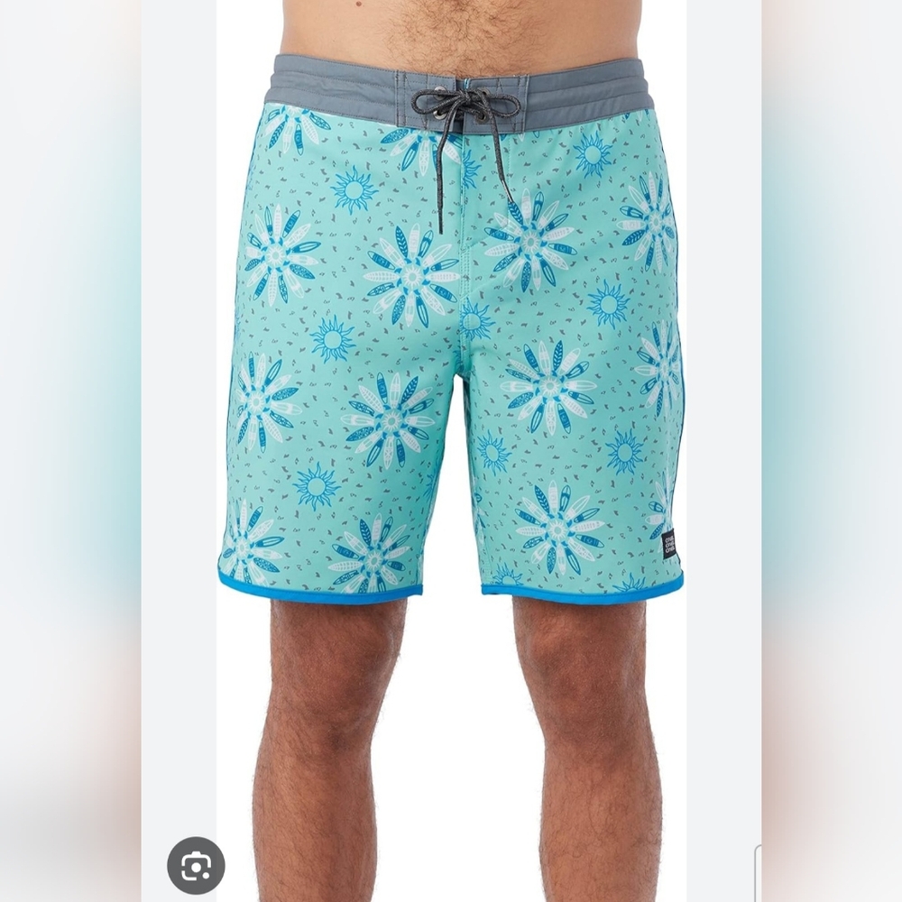 O'Neill Men's Aqua Cruzer Board Shorts Sz 29